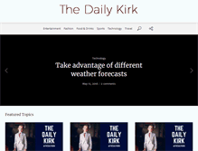 Tablet Screenshot of kirkfaulkner.com